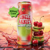 Uncle Arnies 100mg Cherry Limeade Soda Beverage