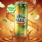 Uncle Arnies 100mg Smackin Apple Juice Infused Beverage
