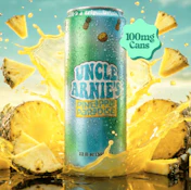 Uncle Arnies 100mg Pineapple Paradise Infused Beverage