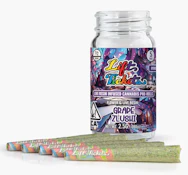 Lift Ticket 5PK Grape Zlushi Infused Preroll Pack
