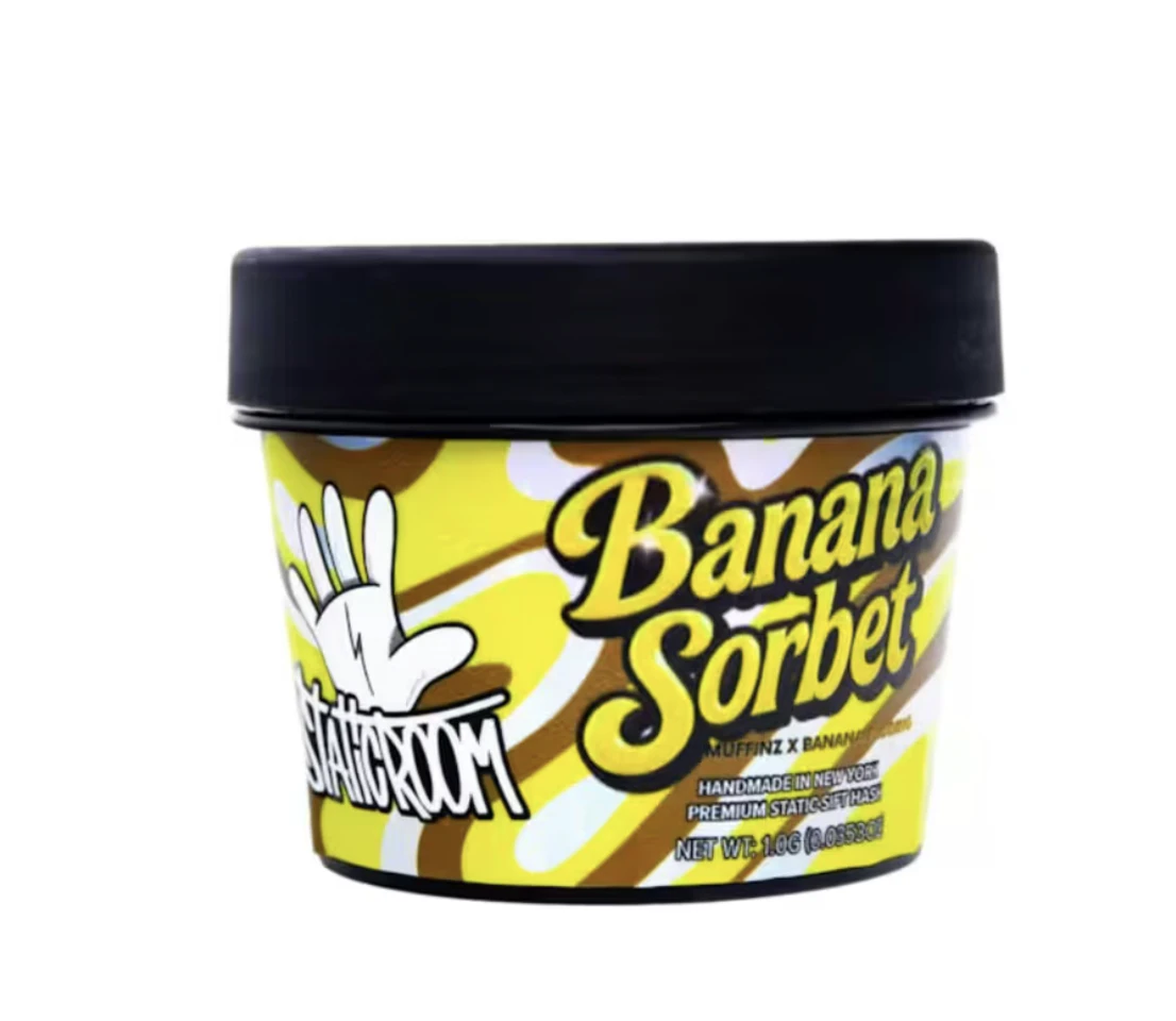 The Static Room - Static Room | Banana Sorbet | Static Sift Hash Main Image
