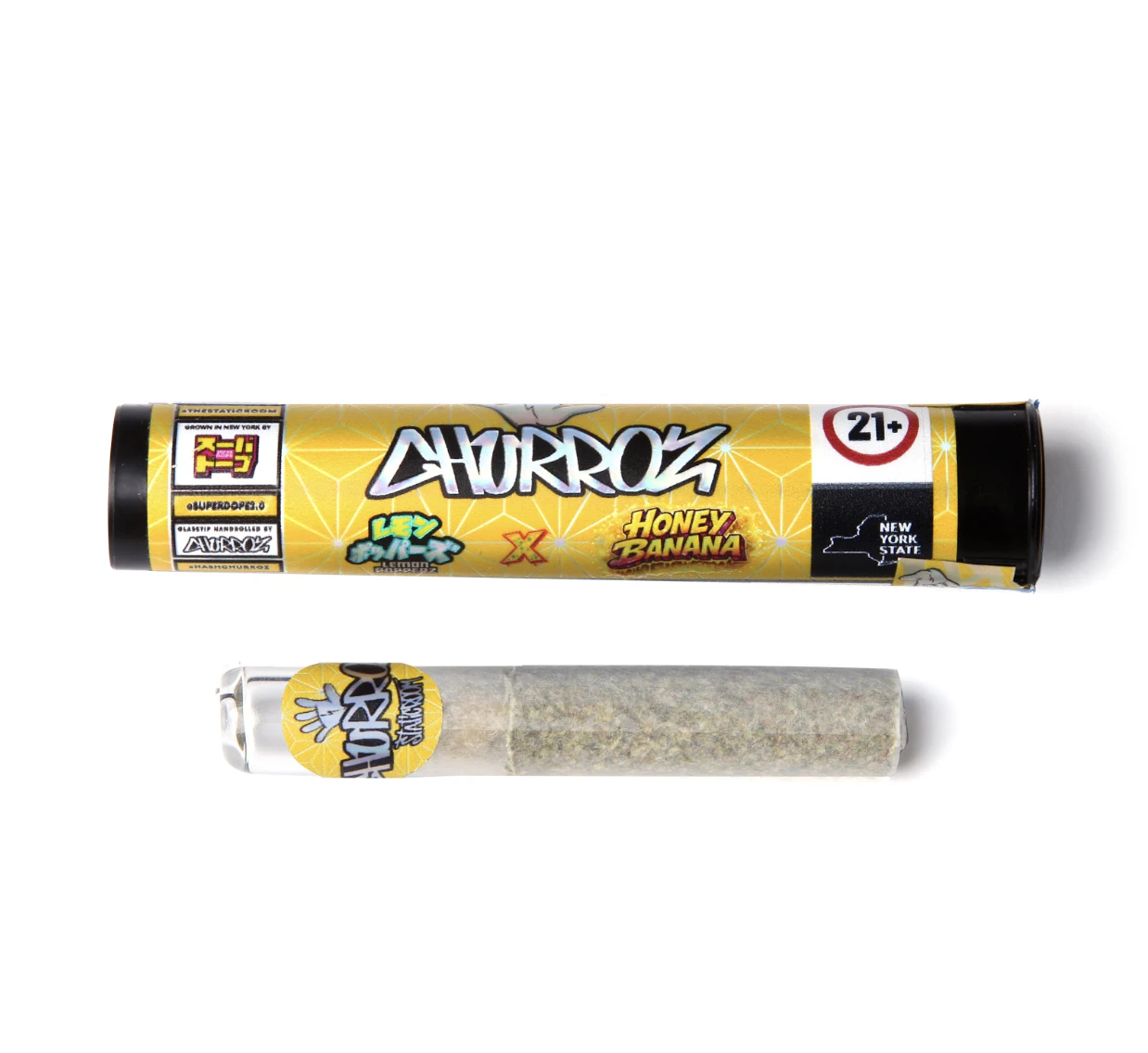 Super Dope - Static Room | Lemon Popperz X Honey Banana | 2g Hashhole Main Image