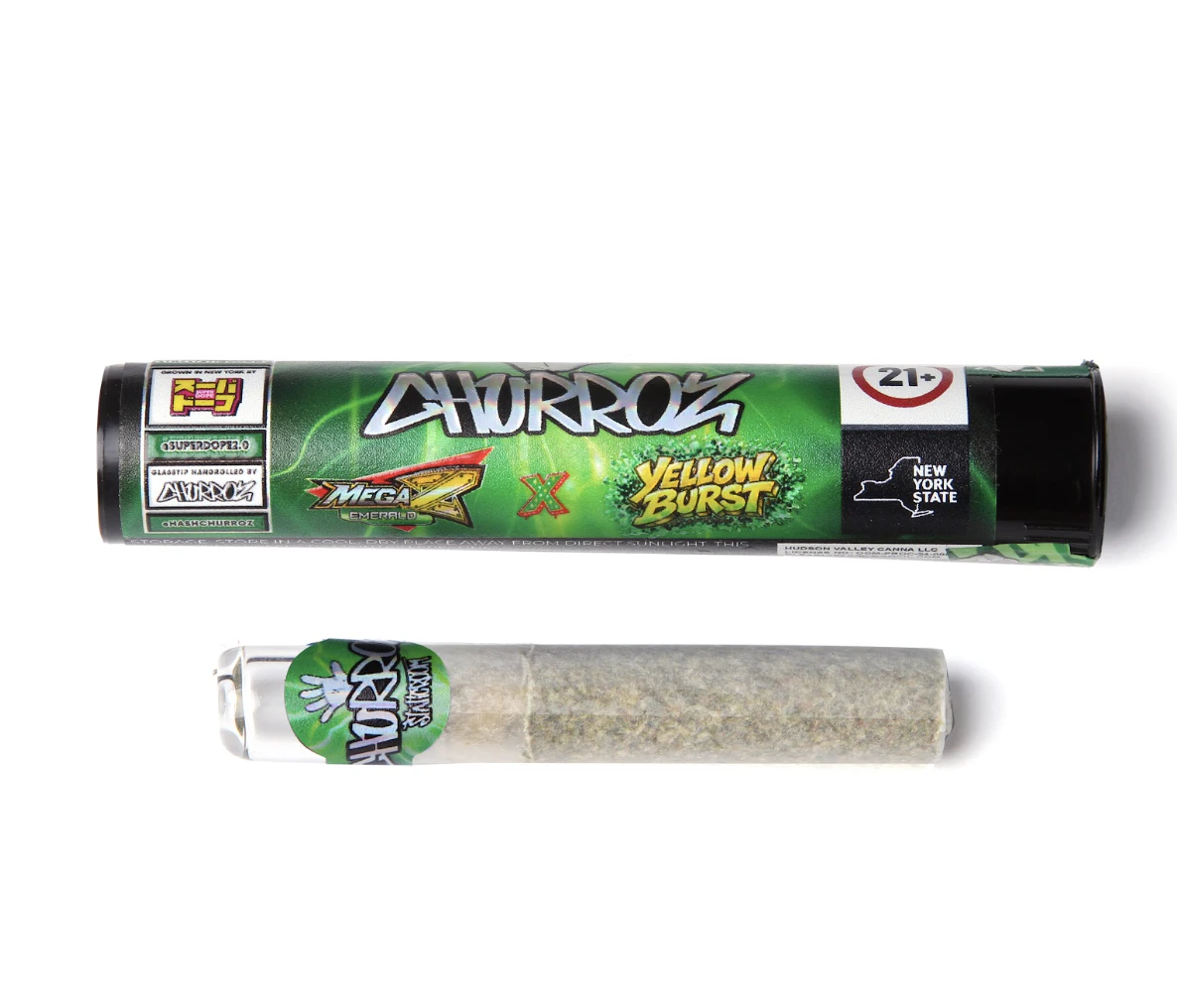 Super Dope - Static Room | Mega Z Green X YellowBurst | 2g Hashhole Main Image