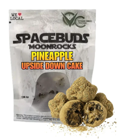 SPACEBUDS - Pineapple Upside Down Cake - 4G Moonrocks Main Image