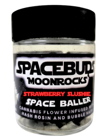 SPACEBUDS - Strawberry Slushie - 1OZ Baller Jar Moonrocks Main Image