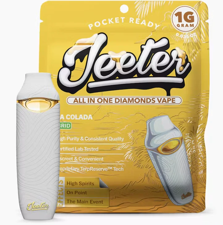 Jeeter - Jeeter AIO Liquid Diamond 1G Vape Cartridge Pina Colada (H) Main Image