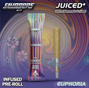 0.7g Sluggers Infused Pre-roll - Euphoria 37%