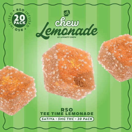 Chew - Chew RSO Tee Time Lemonade Gummies (S) 00975 Main Image