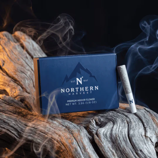 The Northern Harvest - Northern Harvest Mini 10pk Prerolls 3.5g Key Lime Jack Main Image