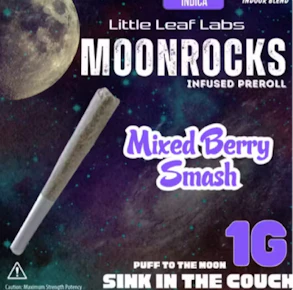 Little Leaf Labs | Mixed Berry Smash Moonrock Infused | 1g