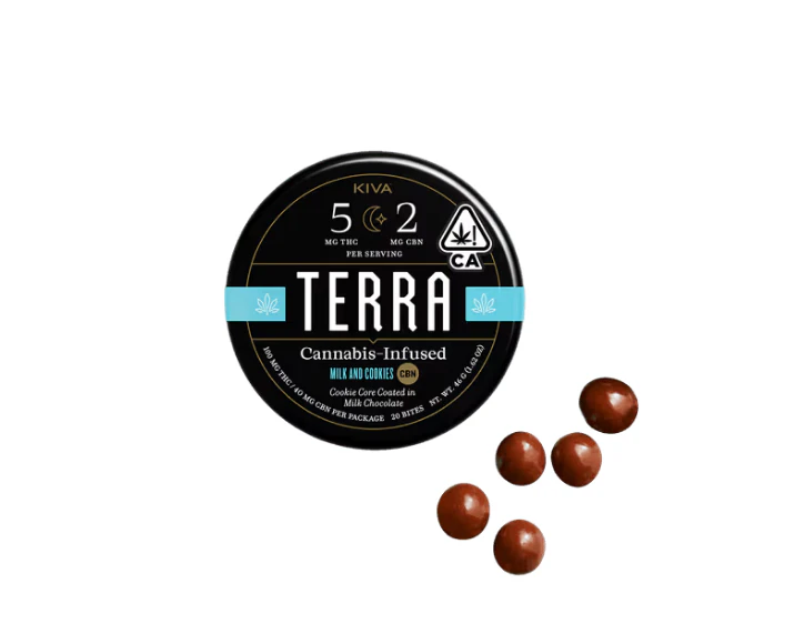 KIVA - KIVA | MILK AND COOKIES BITES 5:2 THC/CBN - 20PK | EDIBLE Main Image