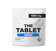 THE TABLET | 20MG INDICA - 50PK | CAPSULE | 1000MG