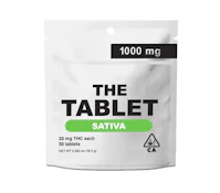 THE TABLET | 20MG SATIVA - 50PK | CAPSULE | 1000MG