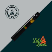 Let's Burn Hashburger 1g Disposable Vape 0077