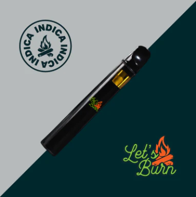 LET'S BURN - Let's Burn Hashburger 1g Disposable Vape 0077 Main Image