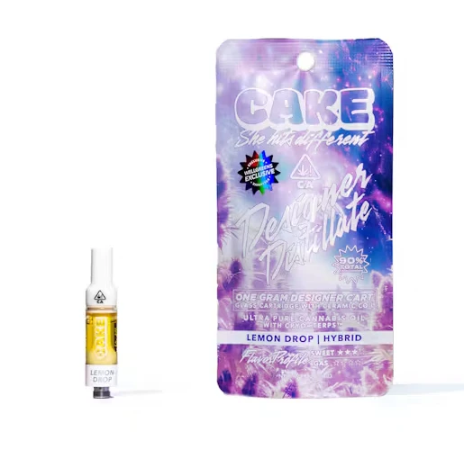 CAKE she hits different - CAKE SHE HITS DIFFERENT: Lemon Drop 1g Cartridge (H) Main Image