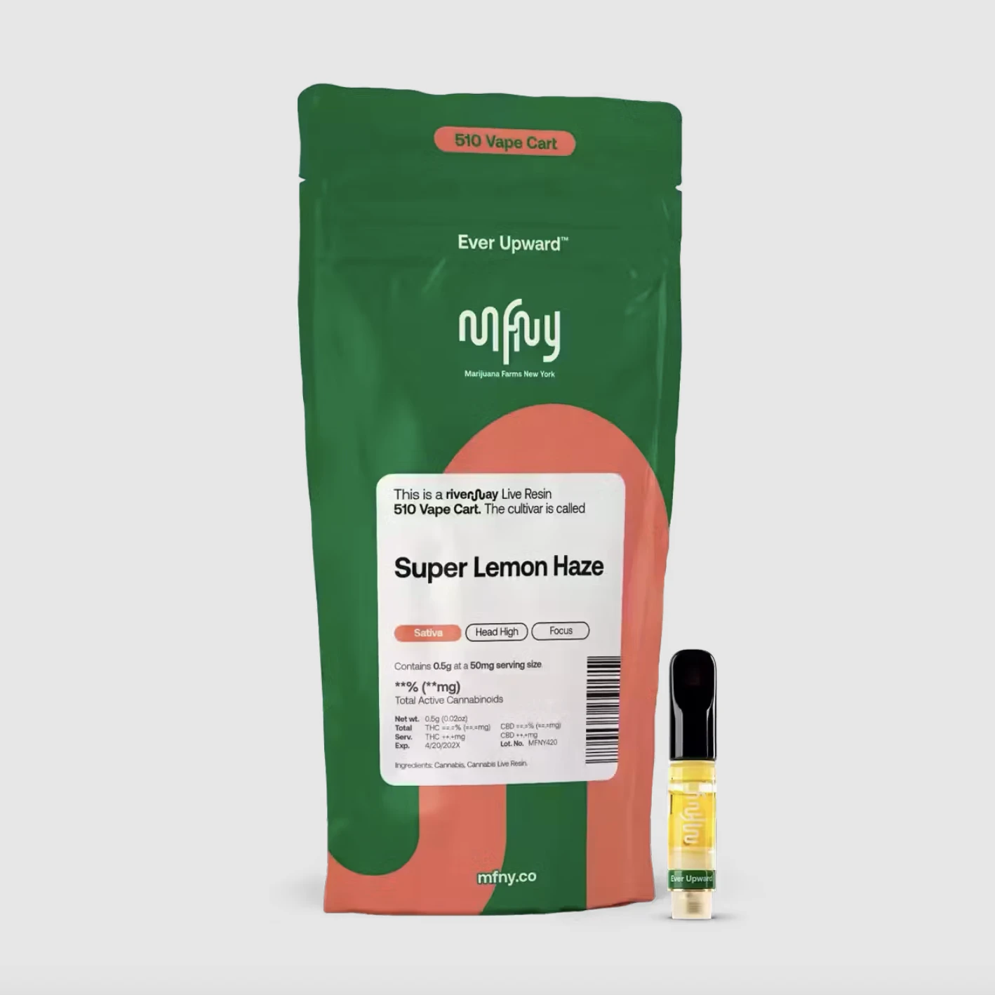 MFNY - MFNY | Super Lemon Haze | Live Resin Vape Cartridge | .5g Main Image