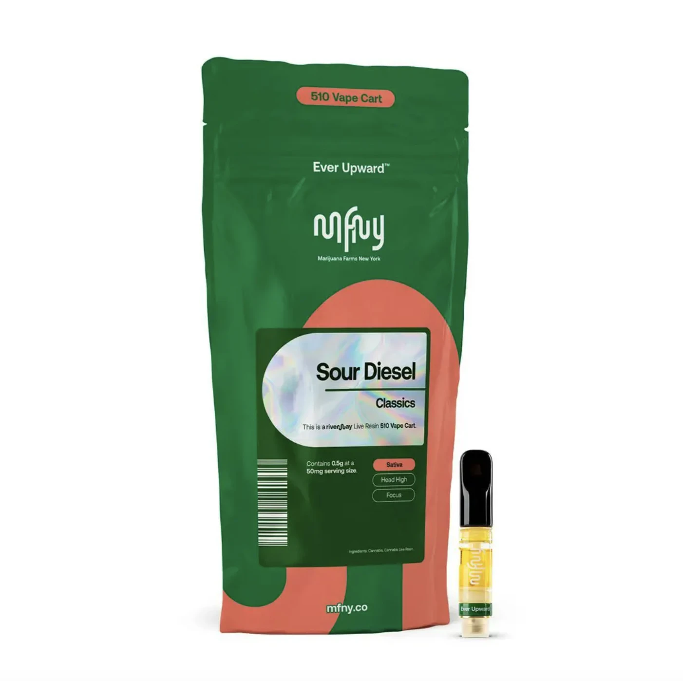 MFNY - MFNY | Sour Diesel | Live Resin Vape Cartridge | .5g Main Image