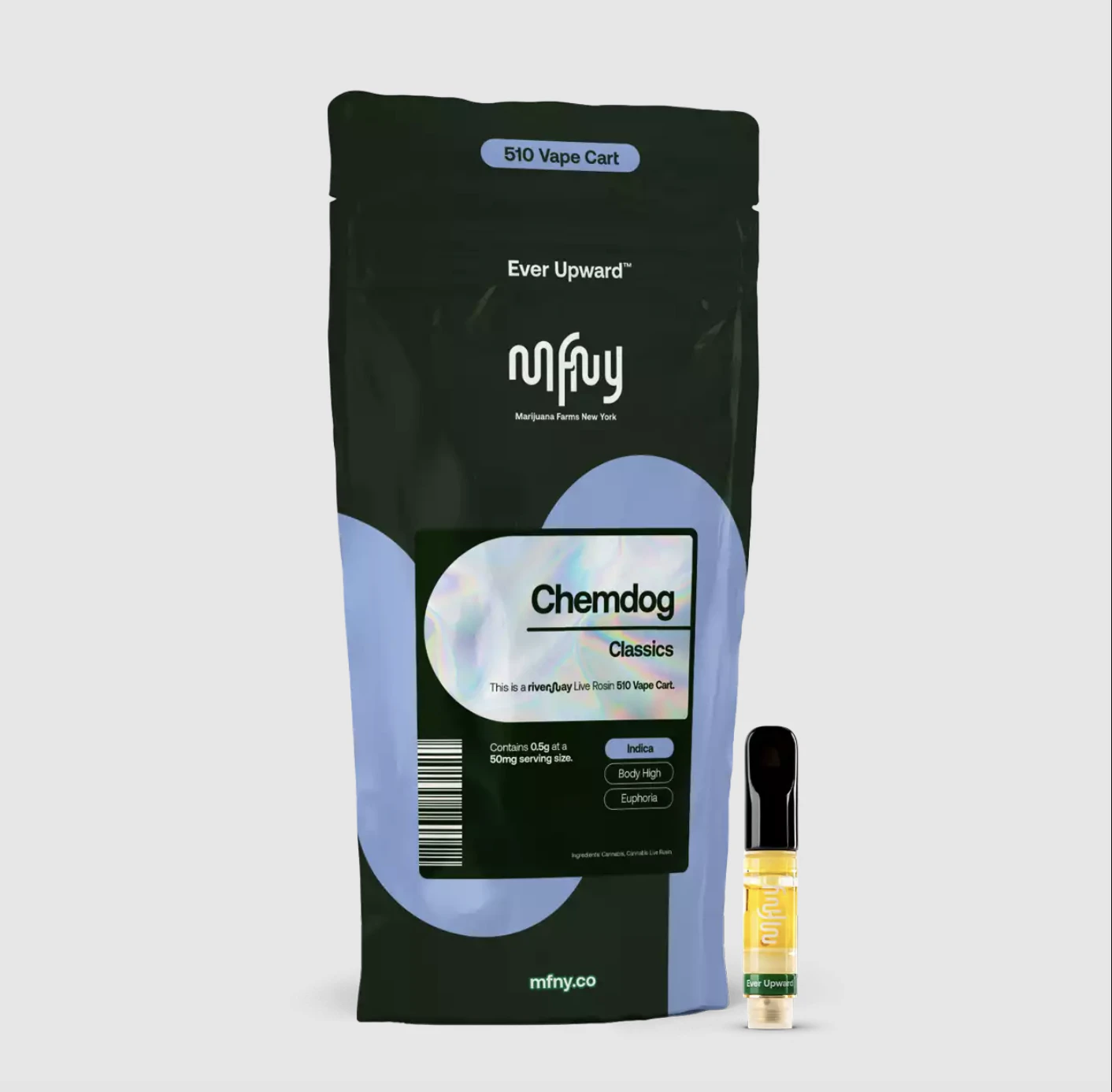 MFNY - MFNY | Chemdog | Live Resin Vape Cartridge | .5g Main Image