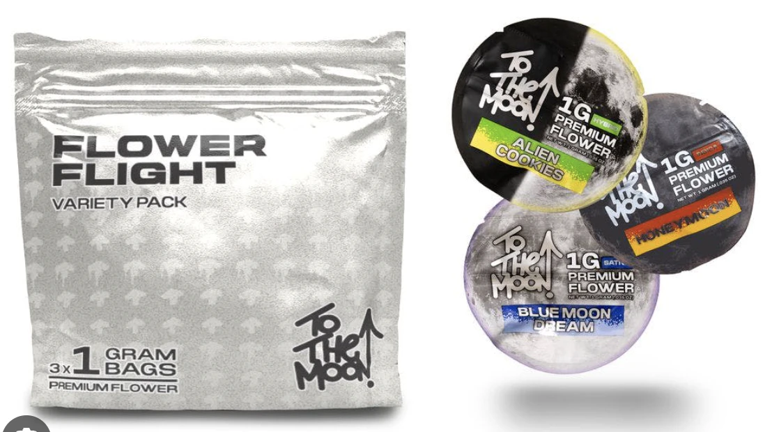 To The Moon - To The Moon Flower flight 3 Strains!! Alien Cookies x Blue Moon Dream x Honeymoon | Variety | 3g Main Image