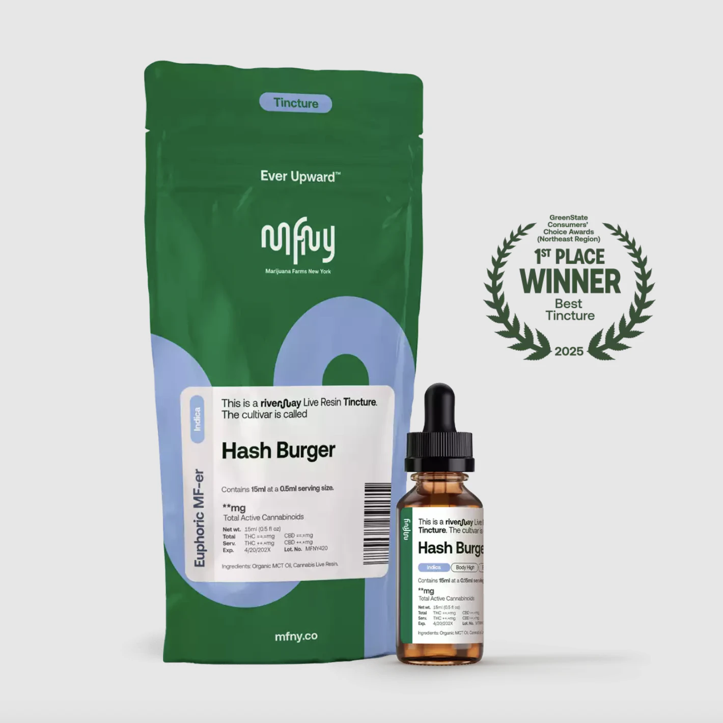 MFNY - MFNY | Hash Burger | Live Rosin Tincture | 15ml Main Image