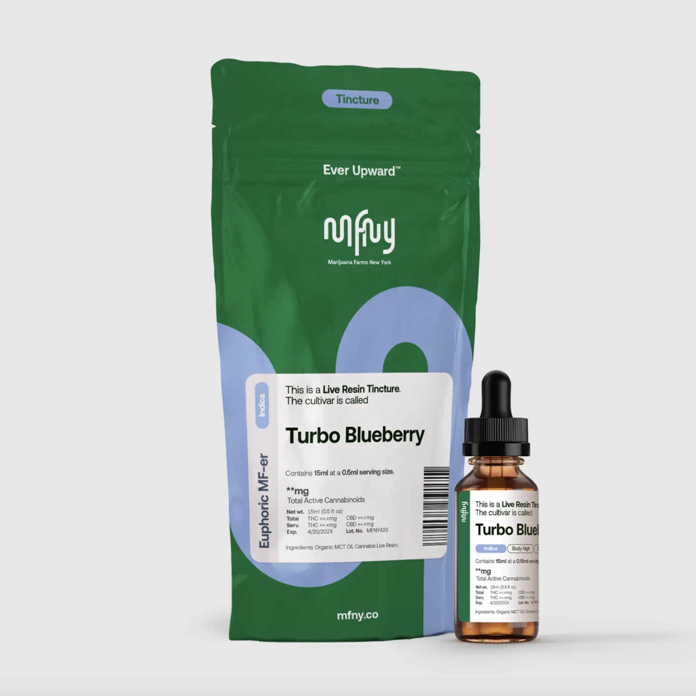 MFNY - MFNY | Turbo Blueberry | Live Rosin Tincture | 15ml Main Image