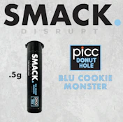 Blue Cookie Monster Live Resin Infused Donut Hole | .5g