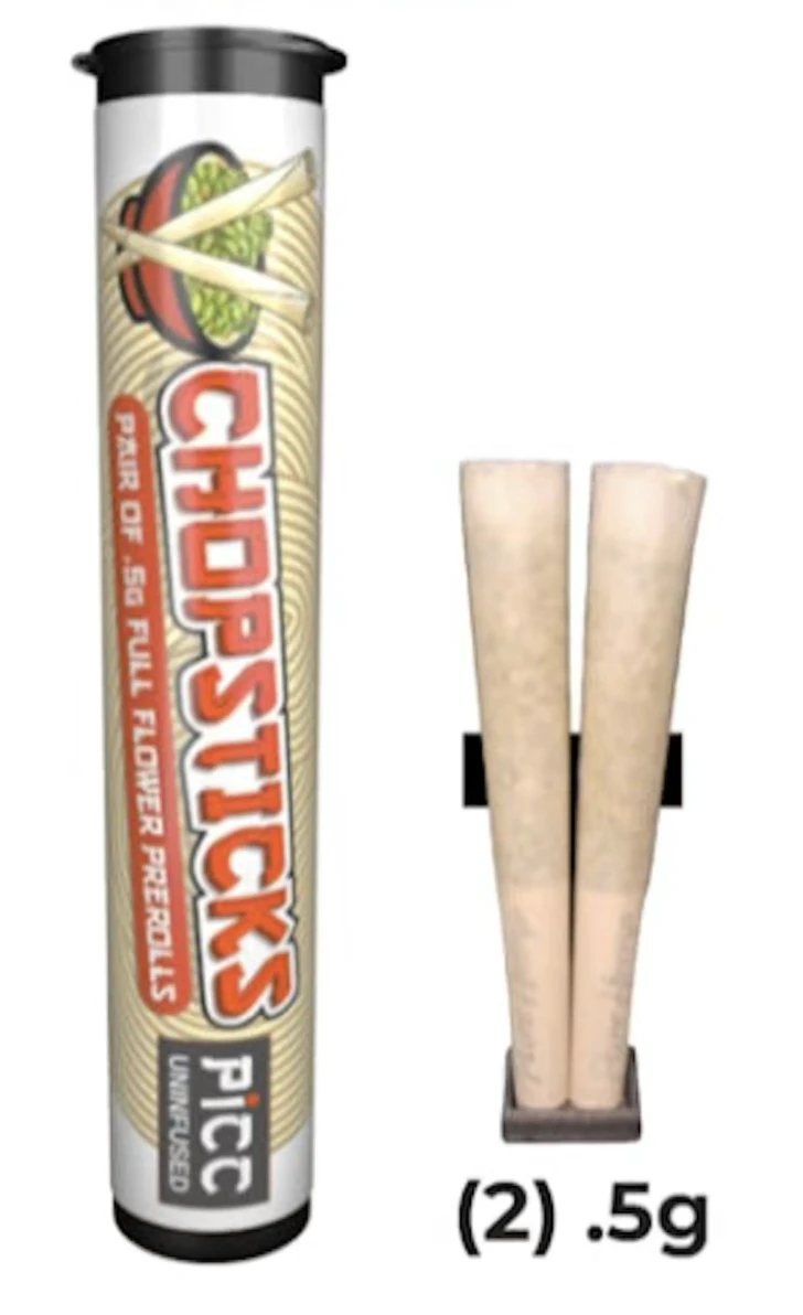 Chop Stick - Lemon Tree Pre-roll | .5g, 2pack Main Image