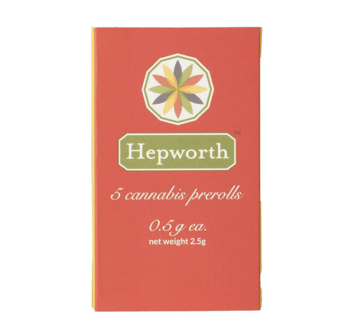 Hepworth - Hepworth | Lemon Tree | Pre-Roll 5 Pack | 2.5g Main Image