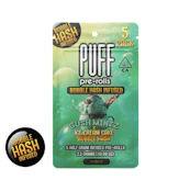 PUFF | Gush Mintz x Ice Cream Cake | Bubble Hash Infused Pre-Roll 5 Pack | 2.5g