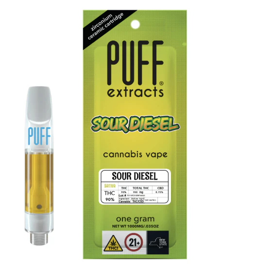PUFF - PUFF | Sour Diesel | Vape Cartridge | 1g Main Image