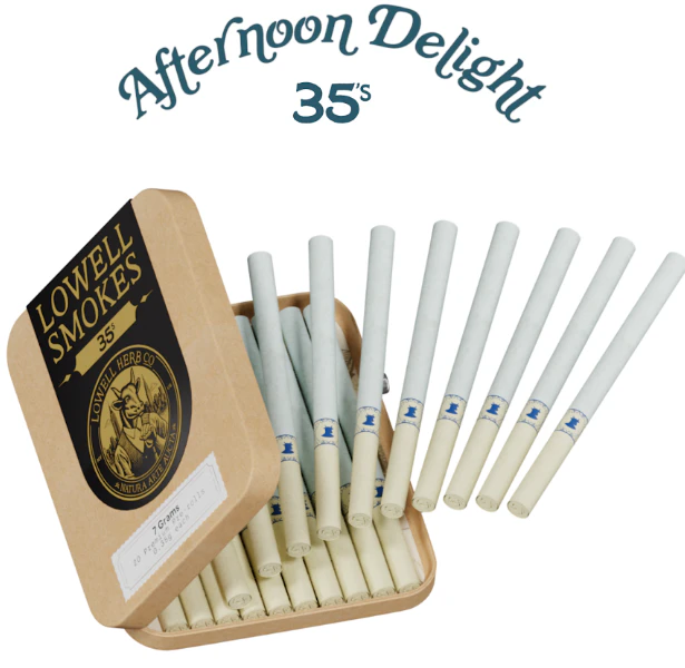 Lowell Herb Co. - Afternoon Delight - 7G 20PK Infused Hybrid Blend Prerolls Main Image