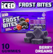 [Iced] Gummies 10 Pack - 200mg - Berry Dreams 2:1:1 (THC:CBN:CBD)