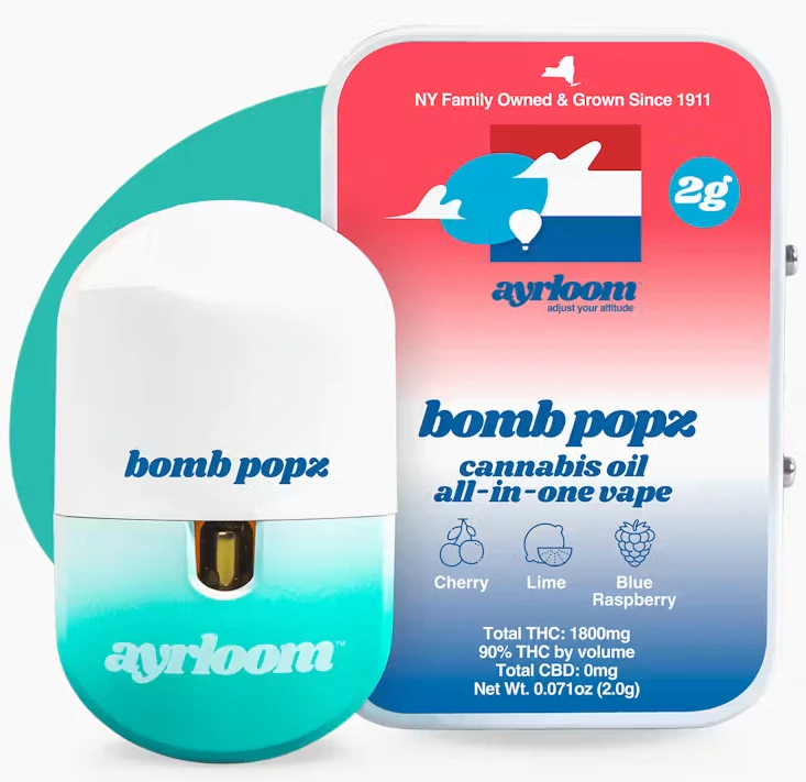 ayrloom - BOMB POPZ VAPE PEN - AYRLOOM - 2g Main Image