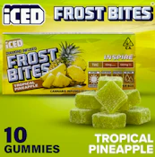 [Iced] Gummies 10 Pack - 100mg - Tropical Pineapple (H)