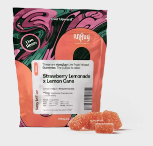 MFNY | Edibles | Strawberry Lemonade x Lemon Cane | 10 Pk | Rosin Gummies|