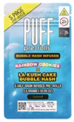 Puff - Rainbow Cookies x LA Kush Cake - 5Pk 2.5g Infused Pre-Rolls