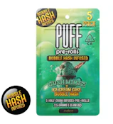 Puff - Gush Mintz x Ice Cream Cake - 5Pk 2.5G Bubble Hash Infused Pre-Rolls