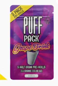 Puff - Grape Drink - 5Pk 2.5G Pre-Rolls