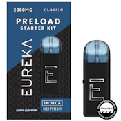 Eureka Vapor | Blackberry Kush | Classic Starter Kit | 2g