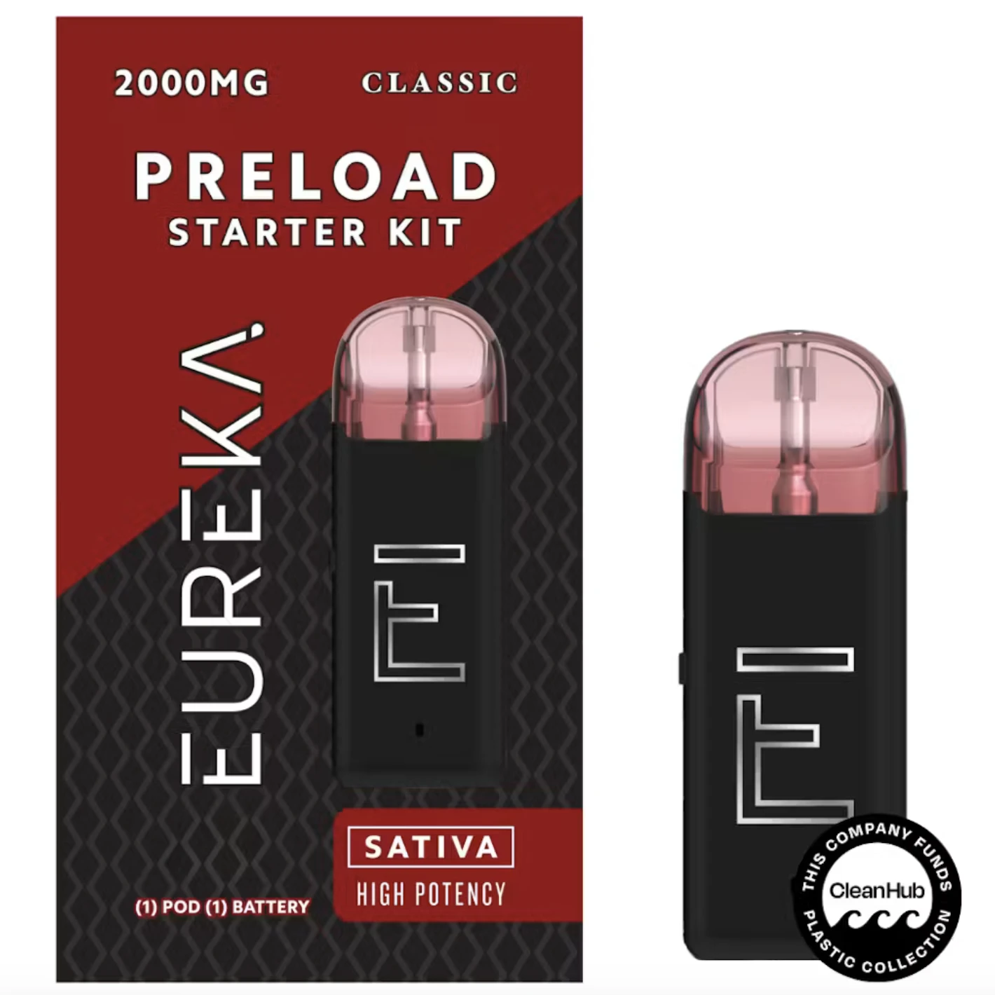 EUREKA - Eureka Vapor | Mango Haze | Classic Starter Kit | 2g Main Image
