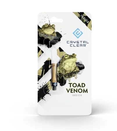 Crystal Clear - Crystal Clear | 1g Cartridge | Indica | Toad Venom Main Image