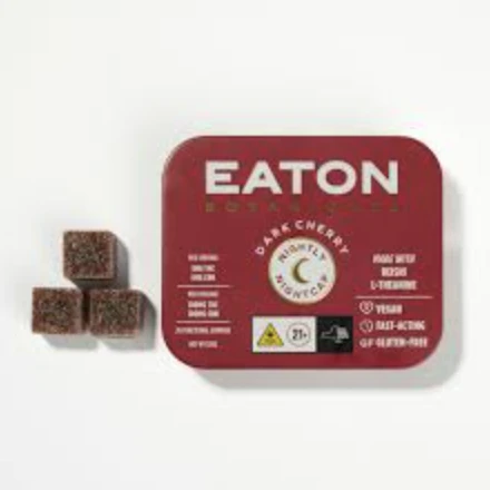 Eaton - Eaton Botanicals | Dark Cherry "Nightly Nightcap" (THC:CBN) | Gummies | 100mg Main Image