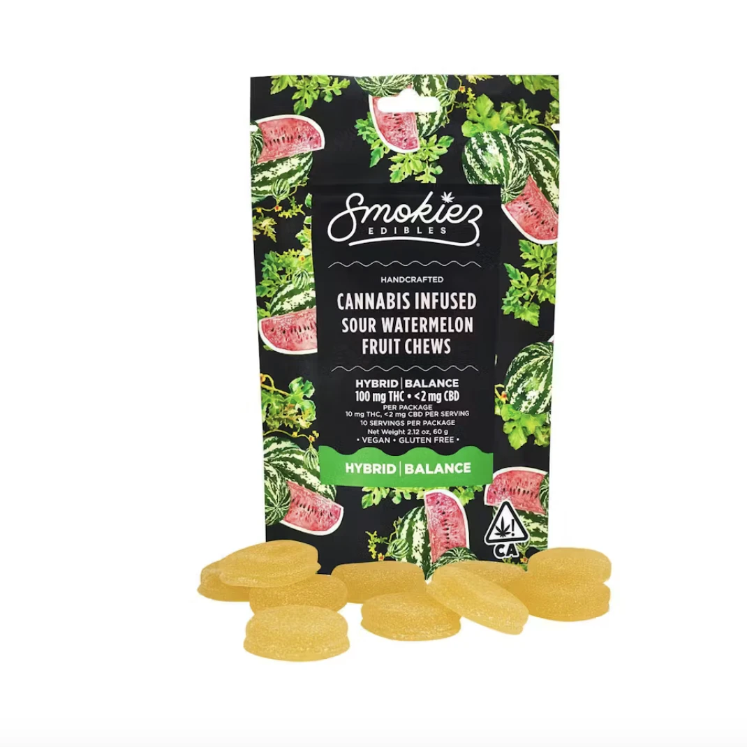 SMOKIEZ - Smokiez | Sour Watermelon | Gummies | 100mg Main Image