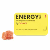NAMA | Energy Plus (THC:CBD:CBD:THC-V) | Gummies | 20 Pack | 100mg