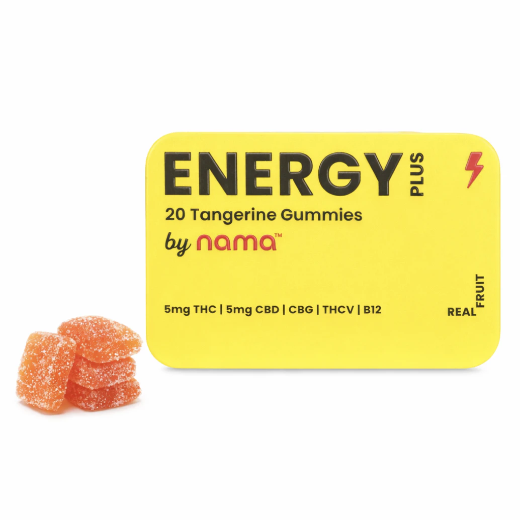Nama - NAMA | Energy Plus (THC:CBD:CBD:THC-V) | Gummies | 20 Pack | 100mg Main Image