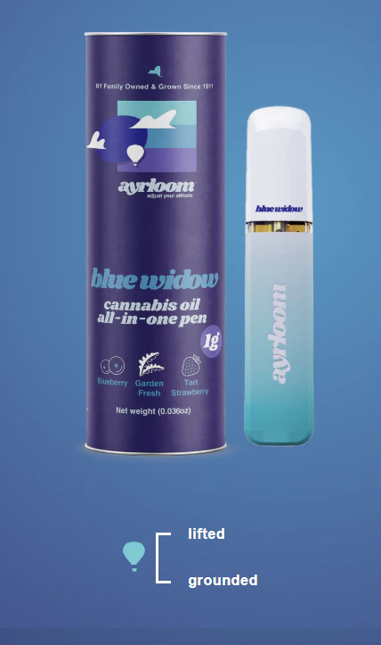 ayrloom - Ayrloom | Vapes | Blue Widow | 1G | AIO Main Image