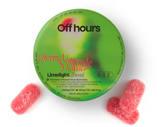 Limelight (Focus) Sour Cherry Limeade Gummies 100mg - Hybrid | Off Hours