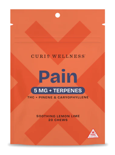 Curio - Curio - Lemon Lime - Pain Chews 20ct Main Image
