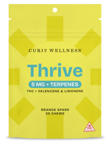 Curio - Curio - Orange Spark - Thrive Chews 20ct Main Image